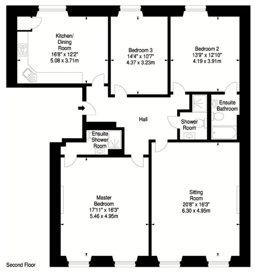 Edinburgh Castle Suite - The Edinburgh Address Bagian luar foto
